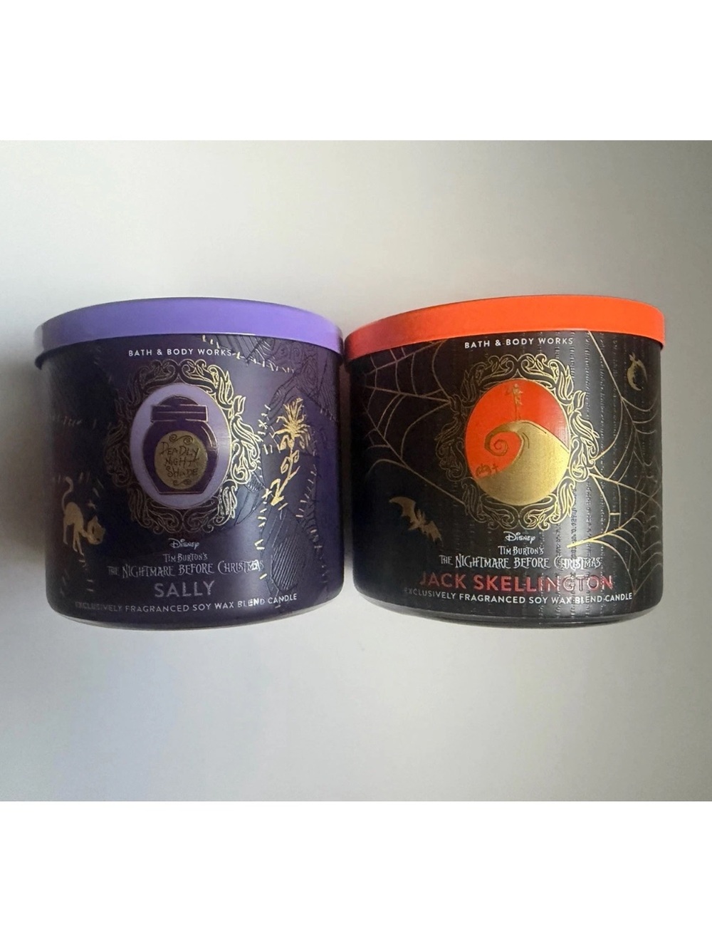 Bath & Body Works The Nightmare Before Christmas Candle Set